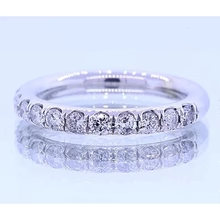 Afbeelding in Gallery-weergave laden, Half Eternity Comfort Fit Echt Diamanten Band 1,30 Karaat
