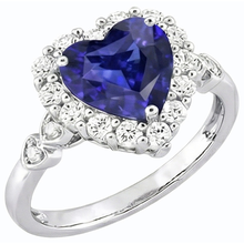 Afbeelding in Gallery-weergave laden, echte round diamant 4.50karaat ring zijaanzicht
