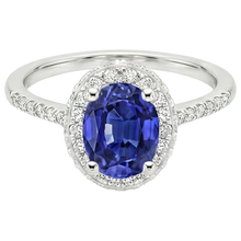 Afbeelding in Gallery-weergave laden, echte round diamant 3.75karaat ring close-up detail
