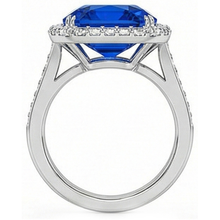 Afbeelding in Gallery-weergave laden, echte baguette diamant 3.50karaat ring profielweergave
