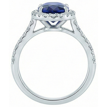 Afbeelding in Gallery-weergave laden, Natuurlijke Saffier Ring 7.50ct - Witgoud 14K
