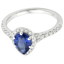 Afbeelding in Gallery-weergave laden, echte round diamant 5.25karaat ring zijaanzicht
