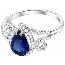 Afbeelding in Gallery-weergave laden, echte round diamant 3.50karaat ring close-up detail
