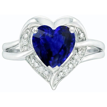 Afbeelding in Gallery-weergave laden, echte round diamant 1.50karaat ring profielweergave
