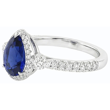 Afbeelding in Gallery-weergave laden, echte round diamant 5karaat ring op wit
