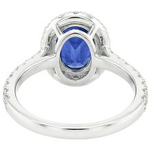 Afbeelding in Gallery-weergave laden, echte round diamant 5.50karaat ring zijaanzicht
