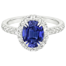 Afbeelding in Gallery-weergave laden, echte round diamant 5.50karaat ring bovenaanzicht

