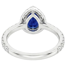 Afbeelding in Gallery-weergave laden, echte round diamant 4.50karaat ring zijaanzicht
