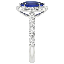 Afbeelding in Gallery-weergave laden, echte round diamant 4.50karaat ring op wit

