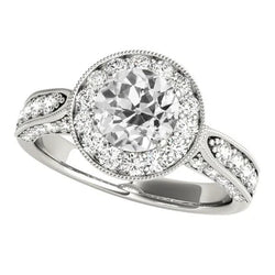 Natuurlijke Diamanten Ring 5.25ct - Witgoud 14K