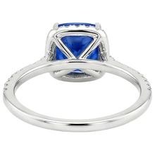 Afbeelding in Gallery-weergave laden, echte round diamant 3.25karaat ring close-up detail
