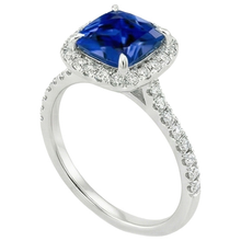 Afbeelding in Gallery-weergave laden, echte round diamant 3.25karaat ring bovenaanzicht
