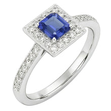 Afbeelding in Gallery-weergave laden, echte round diamant 3karaat ring vooraanzicht
