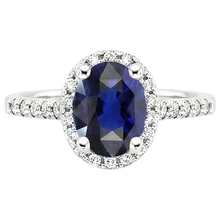 Afbeelding in Gallery-weergave laden, echte round diamant 4karaat ring profielweergave
