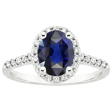 Afbeelding in Gallery-weergave laden, echte round diamant 4karaat ring op wit
