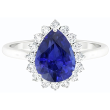 Afbeelding in Gallery-weergave laden, echte round diamant 3.50karaat ring op wit
