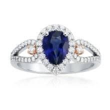 Afbeelding in Gallery-weergave laden, echte round diamant 2karaat ring zijaanzicht
