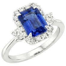 Afbeelding in Gallery-weergave laden, echte round diamant 4.50karaat ring close-up detail
