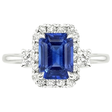 Afbeelding in Gallery-weergave laden, echte round diamant 4.50karaat ring profielweergave
