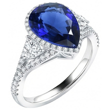 Afbeelding in Gallery-weergave laden, echte round diamant 4karaat watch close-up detail
