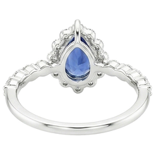 Afbeelding in Gallery-weergave laden, echte round diamant 5karaat ring zijaanzicht
