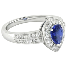 Afbeelding in Gallery-weergave laden, echte round diamant 2karaat ring profielweergave
