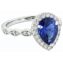 Afbeelding in Gallery-weergave laden, echte round diamant 5karaat ring profielweergave
