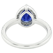 Afbeelding in Gallery-weergave laden, echte round diamant 4.50karaat ring close-up detail
