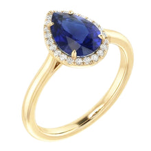 Afbeelding in Gallery-weergave laden, echte round diamant 3karaat ring close-up detail
