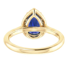 Afbeelding in Gallery-weergave laden, echte round diamant 3karaat ring profielweergave
