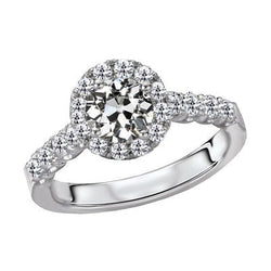 Natuurlijke Diamanten Ring 6ct - Witgoud 14K