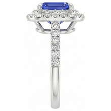 Afbeelding in Gallery-weergave laden, echte round diamant 5karaat ring op wit
