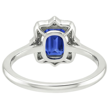 Afbeelding in Gallery-weergave laden, echte round diamant 4karaat ring bovenaanzicht
