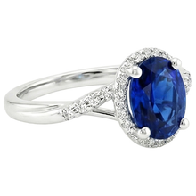 Afbeelding in Gallery-weergave laden, echte round diamant 3.75karaat ring op wit
