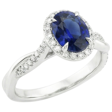 Afbeelding in Gallery-weergave laden, echte round diamant 4.75karaat ring zijaanzicht
