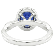 Afbeelding in Gallery-weergave laden, echte round diamant 4.75karaat ring close-up detail
