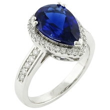Afbeelding in Gallery-weergave laden, echte round diamant 3.75karaat ring bovenaanzicht
