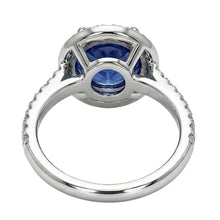 Afbeelding in Gallery-weergave laden, echte round diamant 2.00karaat ring profielweergave
