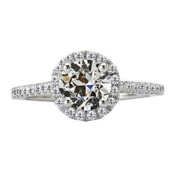Natuurlijke Diamanten Ring 5ct - Witgoud 14K
