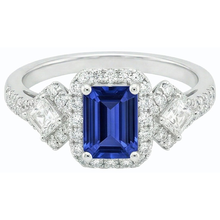 Afbeelding in Gallery-weergave laden, echte round diamant 3.50karaat ring vooraanzicht
