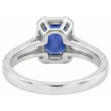 Afbeelding in Gallery-weergave laden, echte round diamant 3karaat ring bovenaanzicht
