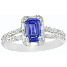 Afbeelding in Gallery-weergave laden, echte round diamant 3karaat ring profielweergave
