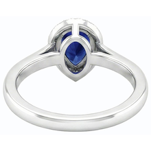 Afbeelding in Gallery-weergave laden, echte round diamant 2.50karaat ring zijaanzicht
