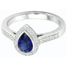 Afbeelding in Gallery-weergave laden, echte round diamant 2.50karaat ring bovenaanzicht
