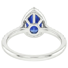 Afbeelding in Gallery-weergave laden, echte round diamant 3.50karaat ring zijaanzicht
