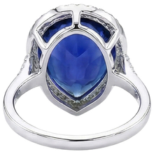Afbeelding in Gallery-weergave laden, echte round diamant 5karaat ring close-up detail
