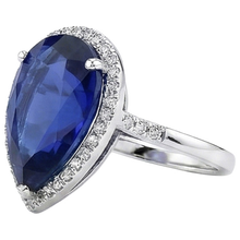 Afbeelding in Gallery-weergave laden, echte round diamant 5karaat ring profielweergave
