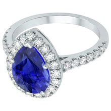 Afbeelding in Gallery-weergave laden, echte round diamant 6karaat ring zijaanzicht
