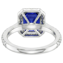 Afbeelding in Gallery-weergave laden, Natuurlijke Saffier Ring 10.25ct - Witgoud 14K

