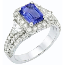 Afbeelding in Gallery-weergave laden, echte round diamant 3.50karaat ring close-up detail
